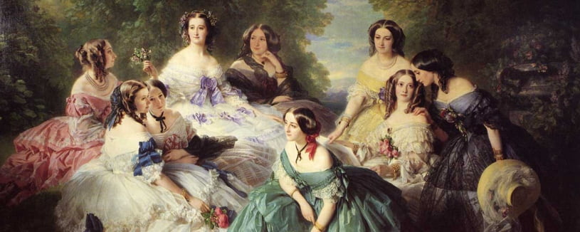 Winterhalter's 'The Empress Eugenie Surrounded by her Ladies in Waiting'